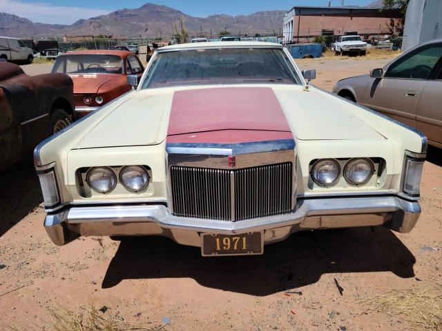 1Y89A809685 - 1971 LINCOLN MARK III WHITE photo 9