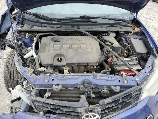 5YFBURHE6FP340026 - 2015 TOYOTA COROLLA L BLUE photo 11