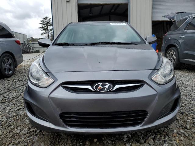 KMHCT4AEXEU777125 - 2014 HYUNDAI ACCENT GLS GRAY photo 5