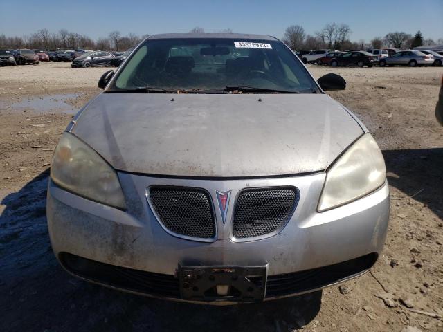 1G2ZF58B174137013 - 2007 PONTIAC G6 VALUE LEADER SILVER photo 5