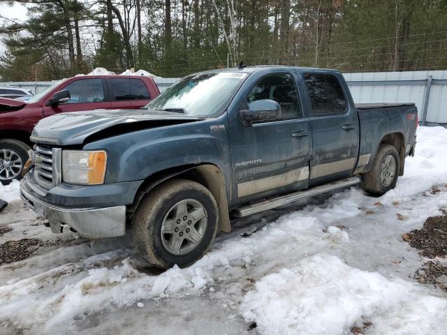 3GTP2VE31BG356223 - 2011 GMC SIERRA K1500 SLE TEAL photo 1