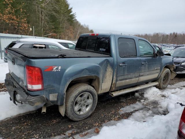 3GTP2VE31BG356223 - 2011 GMC SIERRA K1500 SLE TEAL photo 3