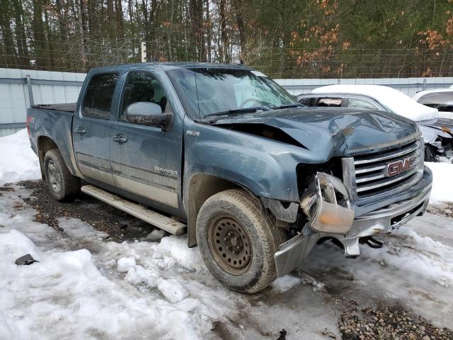 3GTP2VE31BG356223 - 2011 GMC SIERRA K1500 SLE TEAL photo 4