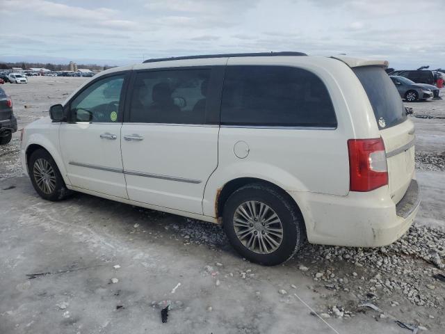 2C4RC1CG7DR535383 - 2013 CHRYSLER TOWN & COU TOURING L WHITE photo 2