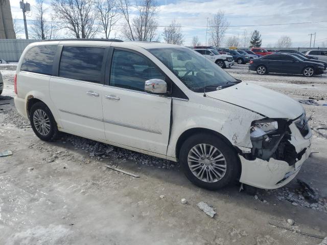 2C4RC1CG7DR535383 - 2013 CHRYSLER TOWN & COU TOURING L WHITE photo 4