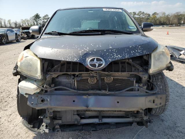 JTKKU4B46C1016859 - 2012 TOYOTA SCION XD GRAY photo 5