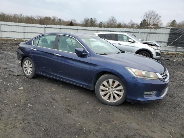 1HGCR2F79DA063800 - 2013 HONDA ACCORD EX BLUE photo 4