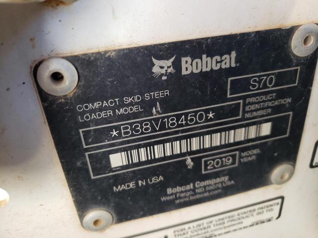 B38V18450 - 2019 BOBCAT S70 TWO TONE photo 10