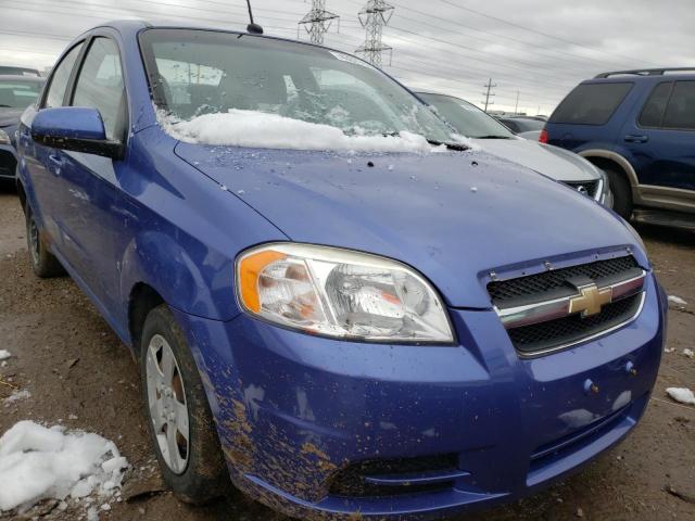 KL1TD56E79B650468 - 2009 CHEVROLET AVEO LS 蓝色 照片 4