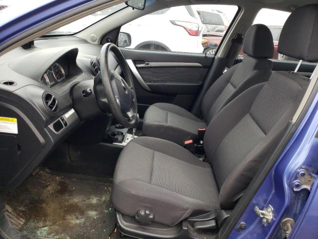 KL1TD56E79B650468 - 2009 CHEVROLET AVEO LS 蓝色 照片 7