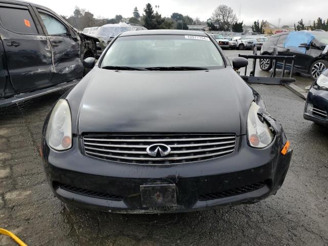 JNKCV54E75M408513 - 2005 INFINITI G35 BLACK photo 5