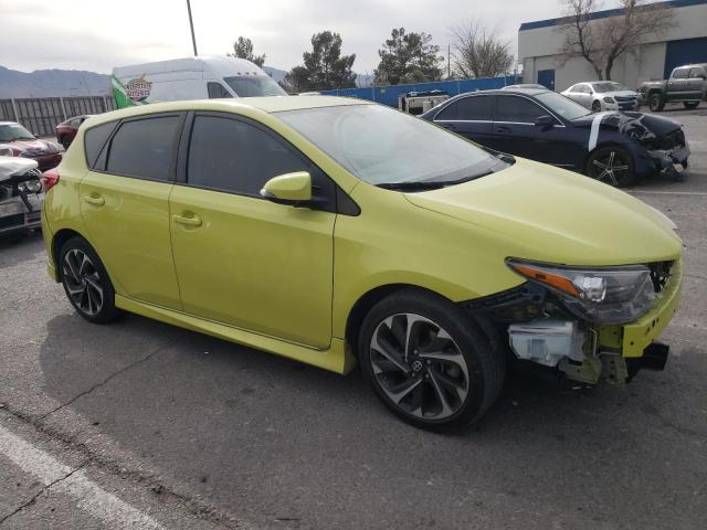 JTNKARJE4GJ518701 - 2016 TOYOTA SCION IM YELLOW photo 4