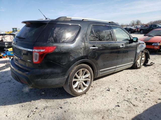 1FM5K8F86DGA53824 - 2013 FORD EXPLORER LIMITED BLACK photo 3