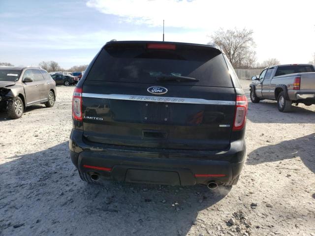 1FM5K8F86DGA53824 - 2013 FORD EXPLORER LIMITED BLACK photo 6