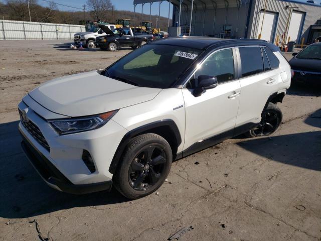 JTMEWRFV7LD544066 - 2020 TOYOTA RAV4 XSE WHITE photo 1