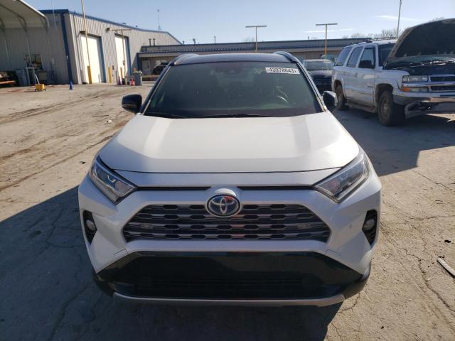 JTMEWRFV7LD544066 - 2020 TOYOTA RAV4 XSE WHITE photo 5