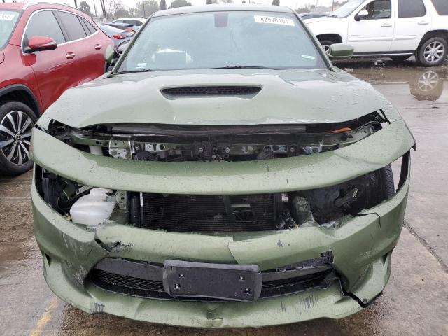 2C3CDXHG4LH141475 - 2020 DODGE CHARGER GT GREEN photo 5