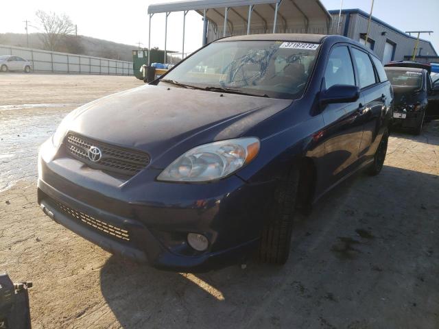 2T1KR32E97C654715 - 2007 TOYOTA COROLLA MA XR BLUE photo 2