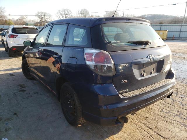 2T1KR32E97C654715 - 2007 TOYOTA COROLLA MA XR BLUE photo 3