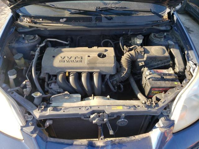 2T1KR32E97C654715 - 2007 TOYOTA COROLLA MA XR BLUE photo 7