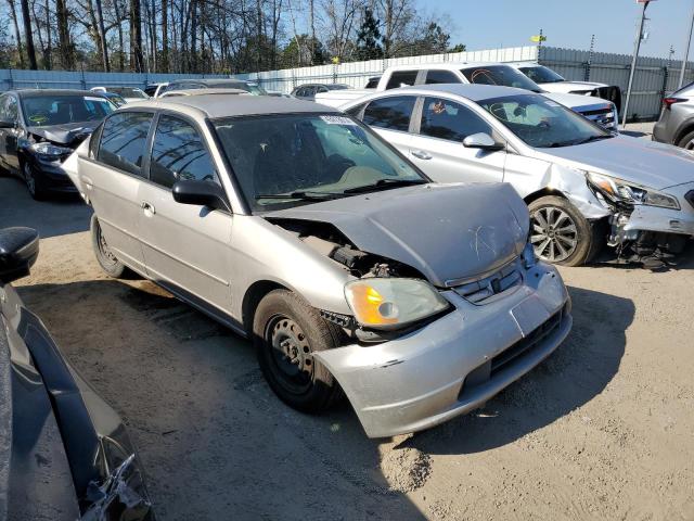 2HGES16502H613888 - 2002 HONDA CIVIC LX GOLD photo 4