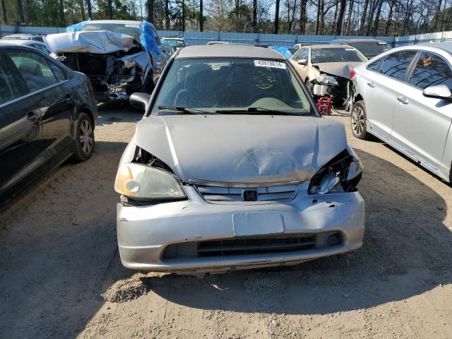 2HGES16502H613888 - 2002 HONDA CIVIC LX GOLD photo 5