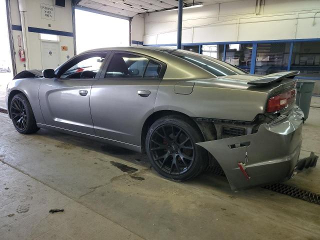 2B3CL3CG1BH578168 - 2011 DODGE CHARGER SILVER photo 2