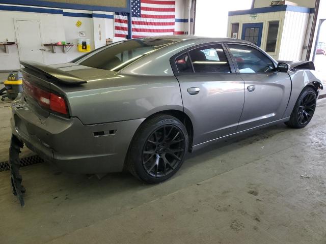 2B3CL3CG1BH578168 - 2011 DODGE CHARGER SILVER photo 3
