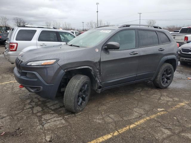 1C4PJMBS4FW708744 - 2015 JEEP CHEROKEE TRAILHAWK GRAY photo 1