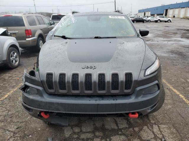 1C4PJMBS4FW708744 - 2015 JEEP CHEROKEE TRAILHAWK GRAY photo 5