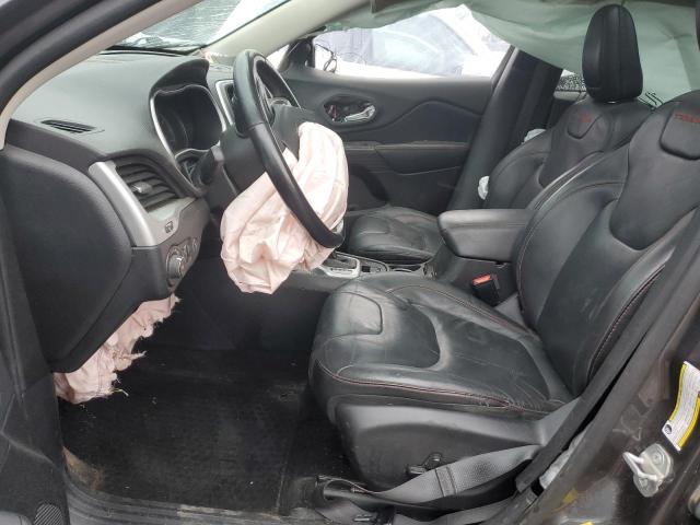 1C4PJMBS4FW708744 - 2015 JEEP CHEROKEE TRAILHAWK GRAY photo 7