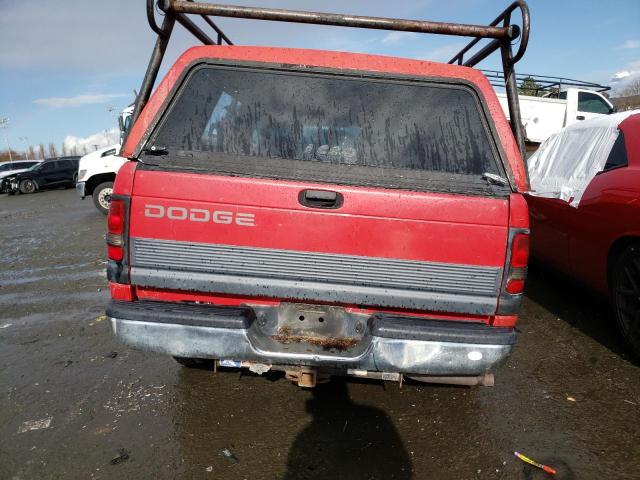 3B7HC13Z2TM198513 - 1996 DODGE RAM 1500 RED photo 6