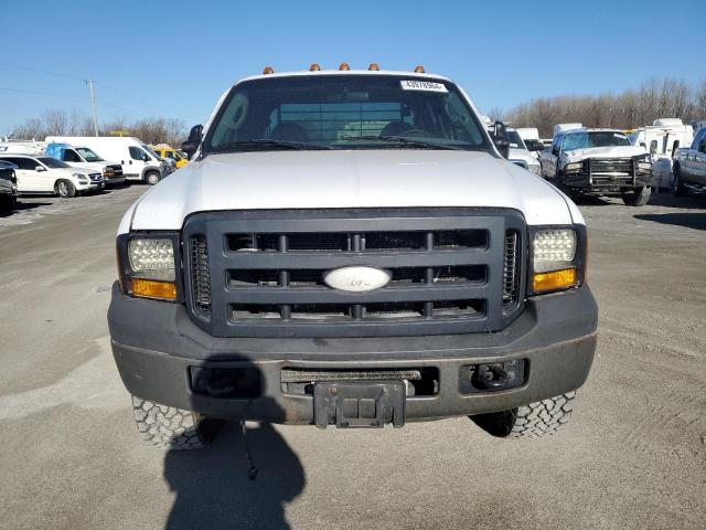 1FTWW31P46ED75309 - 2006 FORD F350 SRW SUPER DUTY WHITE photo 5