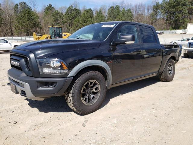 1C6RR7YTXFS785586 - 2015 RAM 1500 REBEL BLACK photo 1