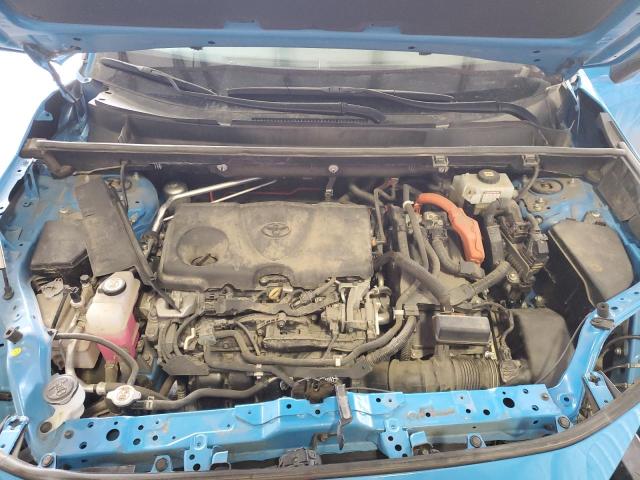 4T3B6RFV9MU006721 - 2021 TOYOTA RAV4 XLE PREMIUM BLUE photo 11