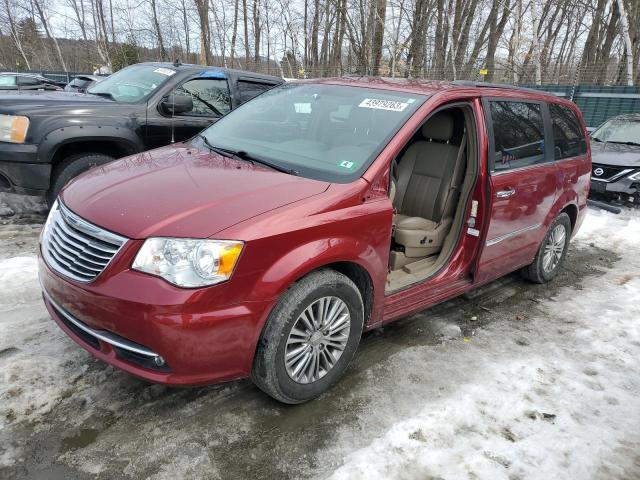 2C4RC1CG9ER279779 - 2014 CHRYSLER TOWN & COU TOURING L RED photo 1