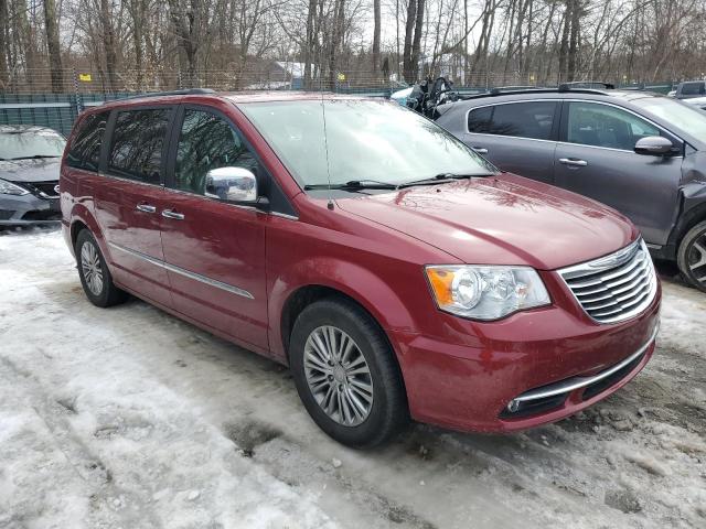 2C4RC1CG9ER279779 - 2014 CHRYSLER TOWN & COU TOURING L RED photo 4