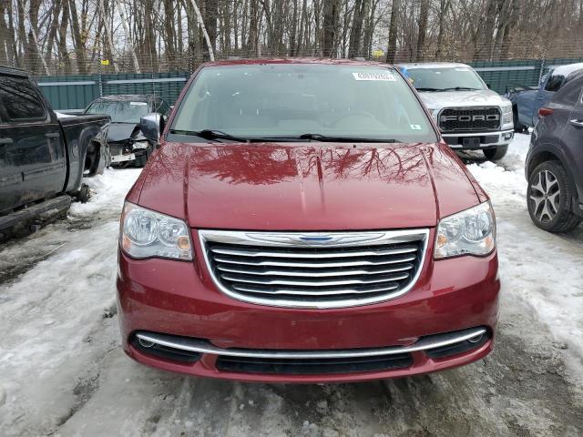 2C4RC1CG9ER279779 - 2014 CHRYSLER TOWN & COU TOURING L RED photo 5