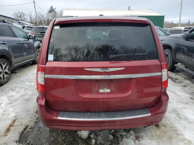 2C4RC1CG9ER279779 - 2014 CHRYSLER TOWN & COU TOURING L RED photo 6