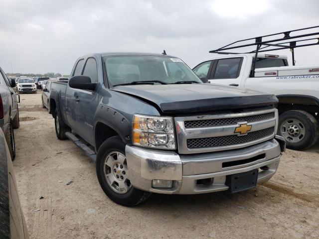 1GCRKSE7XDZ294480 - 2013 CHEVROLET 1500 PICKU K1500 LT BLUE photo 4