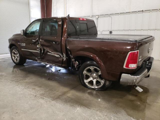 1C6RR7NT4FS612439 - 2015 RAM 1500 LARAMIE MAROON photo 2