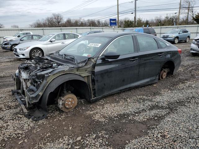 1HGCV1F35JA020554 - 2018 HONDA ACCORD SPORT BLACK photo 1