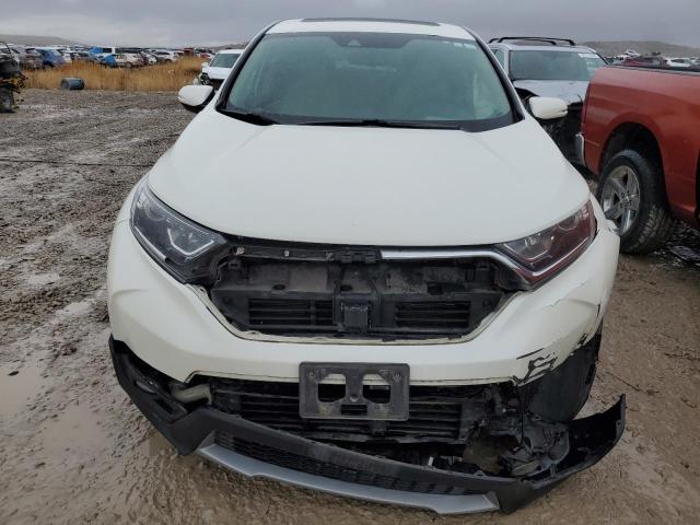 2HKRW2H8XJH626929 - 2018 HONDA CR-V EXL WHITE photo 5