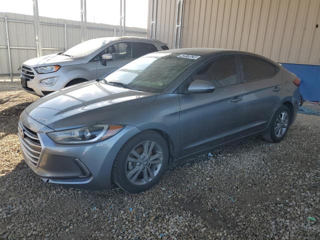 KMHD84LF5HU154415 - 2017 HYUNDAI ELANTRA SE GRAY photo 1