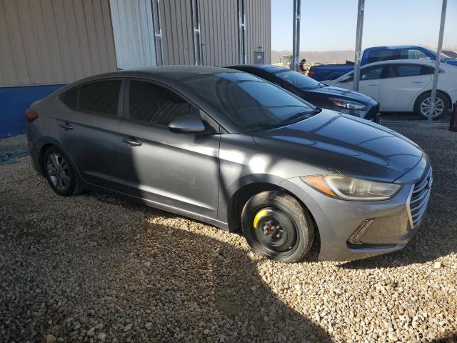 KMHD84LF5HU154415 - 2017 HYUNDAI ELANTRA SE GRAY photo 4