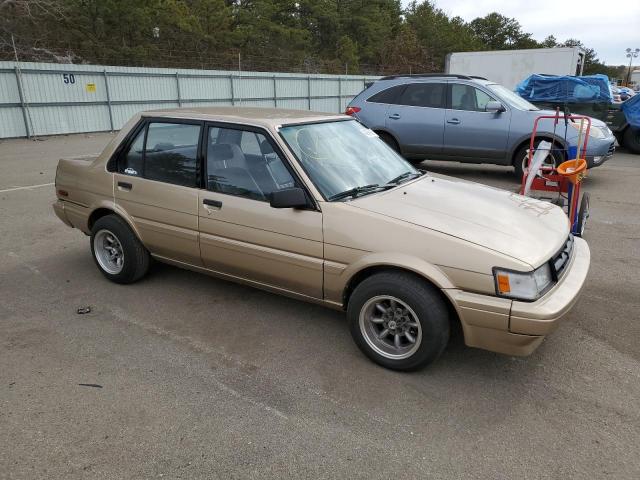 JT2AE82E3H3549675 - 1987 TOYOTA COROLLA DLX GOLD photo 4