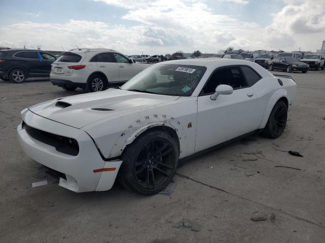 2C3CDZFJXLH177195 - 2020 DODGE CHALLENGER R/T SCAT PACK WHITE photo 1