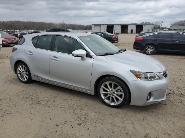 JTHKD5BH0C2090223 - 2012 LEXUS CT 200 SILVER photo 4