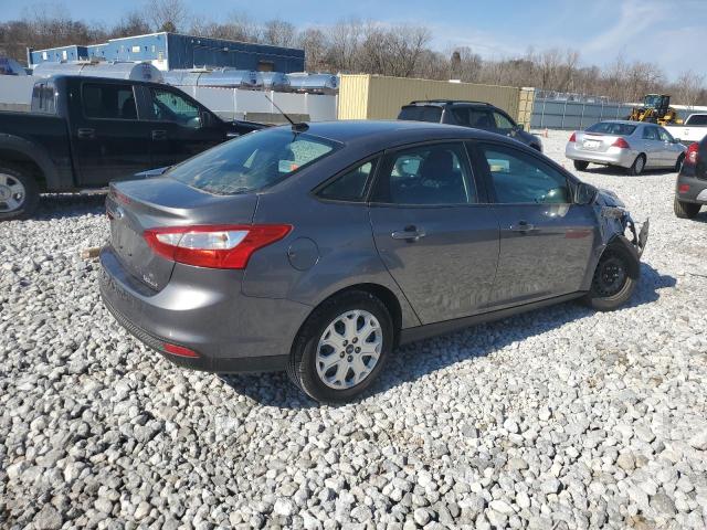 1FAHP3F20CL353937 - 2012 FORD FOCUS SE GRAY photo 3