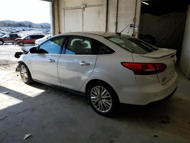 1FADP3J25FL379329 - 2015 FORD FOCUS TITANIUM WHITE photo 2